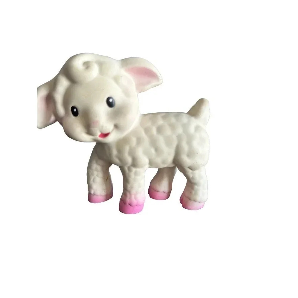 Infantino Squeeze and Teethe Lamb Toy